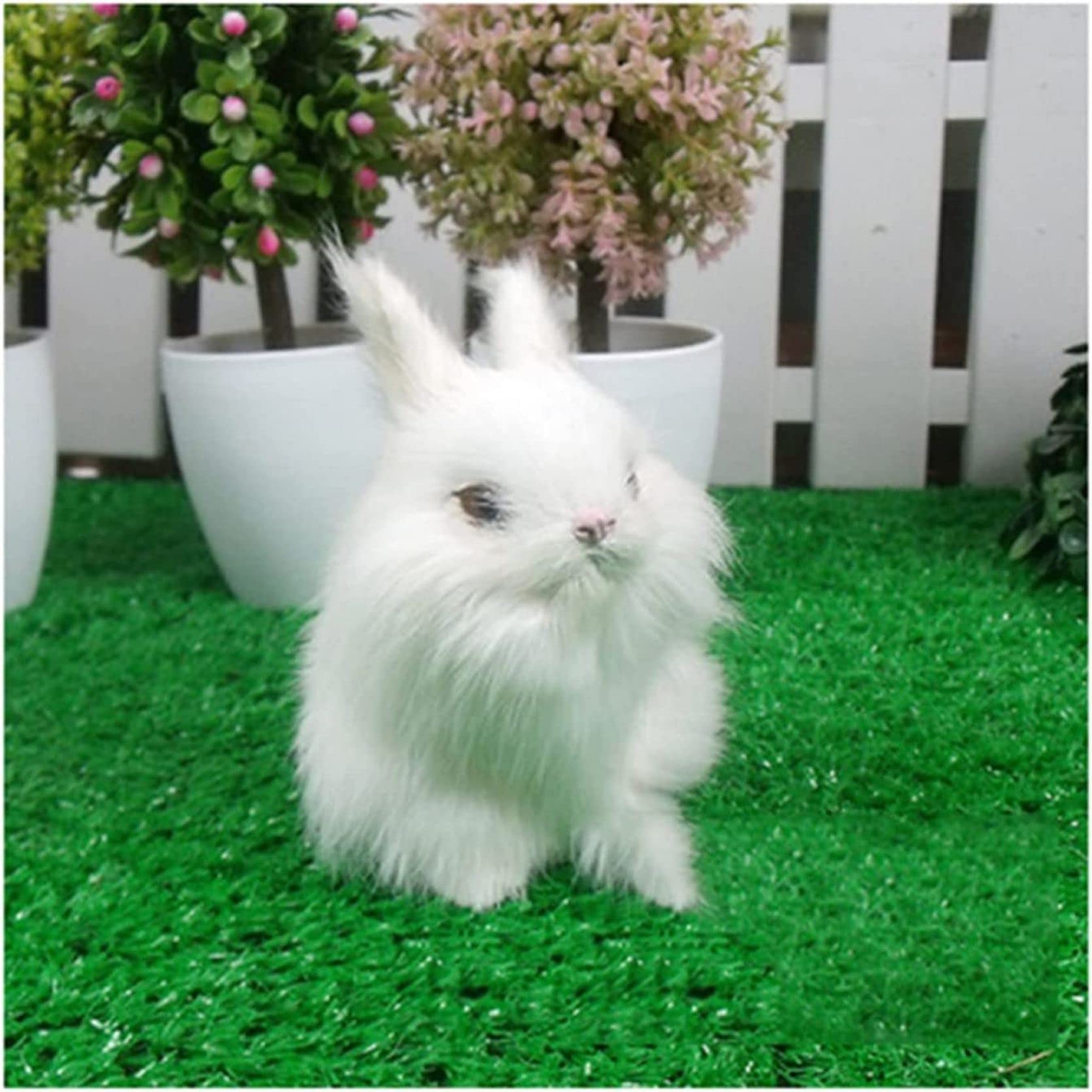 Amazon.co.jp: うさぎぬいぐるみ 可愛い リアル兎 置物 模型 本物 Amazon.co.jp: うさぎぬいぐるみ 可愛い リアル兎 置物 模型 本物